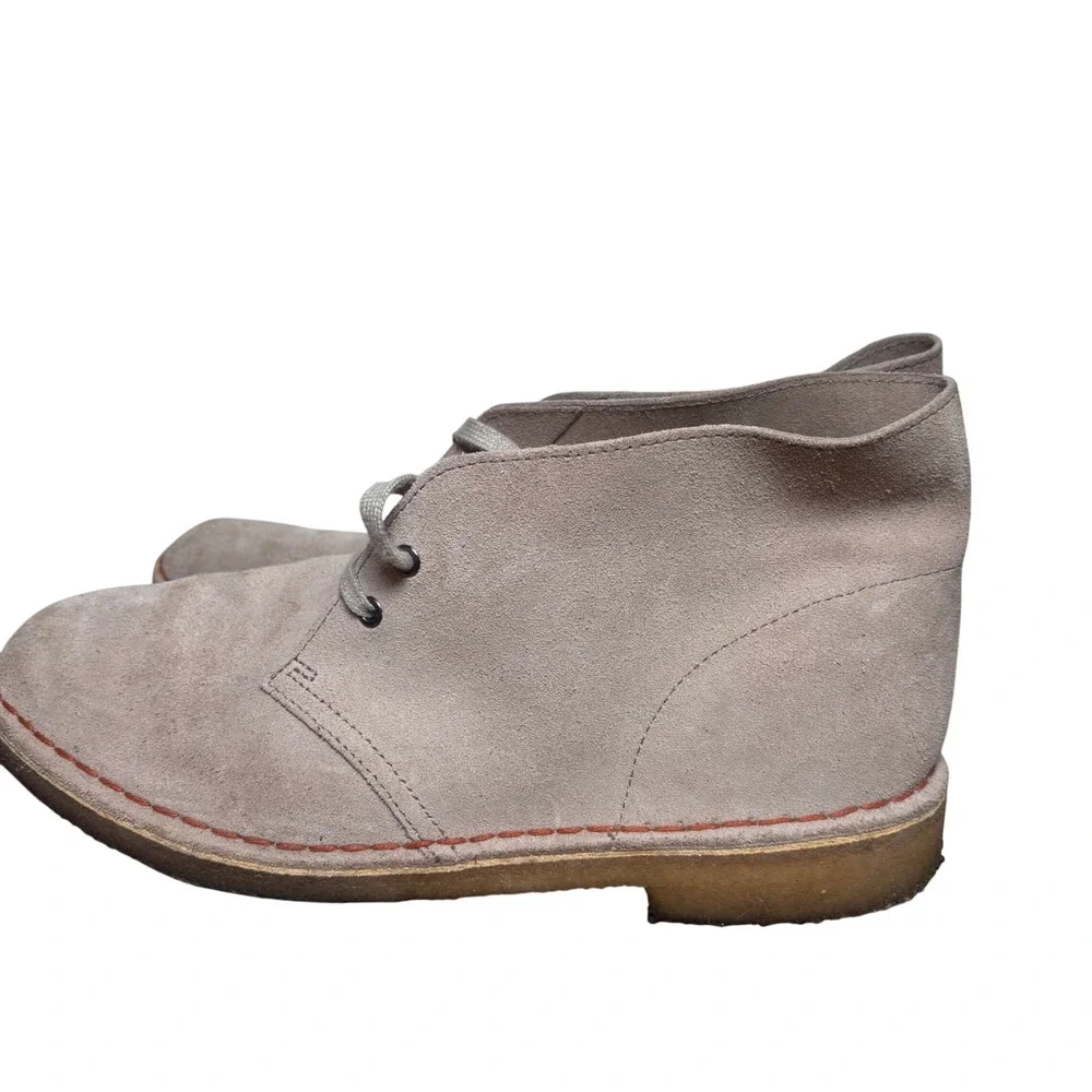 Clarks Originals Mens Desert Boot Sand Suede Chukka Crepe Sole Size‎ 10